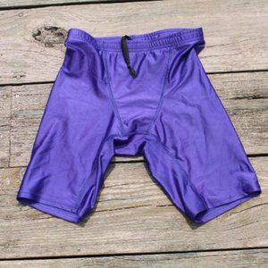 NWOT - Purple Bike Shorts for Men by Duofold- Size Medium